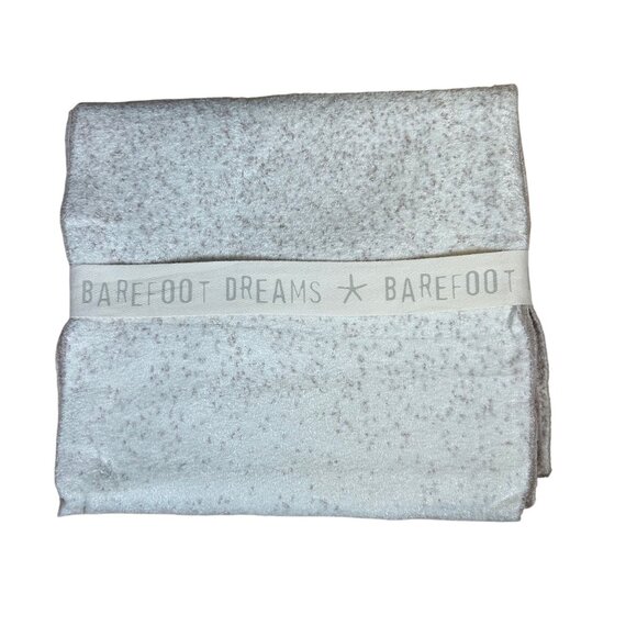 Barefoot Dreams Cozychic Lite Confetti Scarf OS in Cream Taupe New With Tags! - Picture 2 of 2